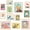 Eclectic Brighten, variant on Eclectic Wall Art Prints Unframed, Mid Century Retro Decor for Home Bedroom (Unframed)