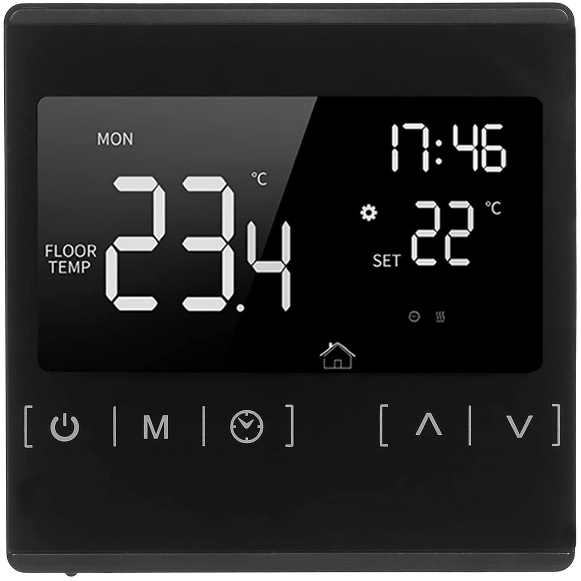 Smart Thermostat with Touchscreen for home, Programmable Electric Water  Heating System Thermoregulator AC 85-250V Temperature Controller Heat Only  Thermostat for Hot Water Recirculating System | Walmart Canada