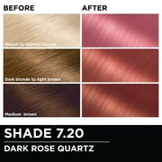 Garnier Olia Oil Powered Adult Permanent Hair Color, 7.20 Dark Rose Quartz