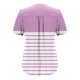 thumbnail image 5 of Camiseta de Cuello en V de Impresión Casual de Manga Corta de las Mujeres, Top Cómodo Ligero para la Primavera Y el Verano, 5 of 6