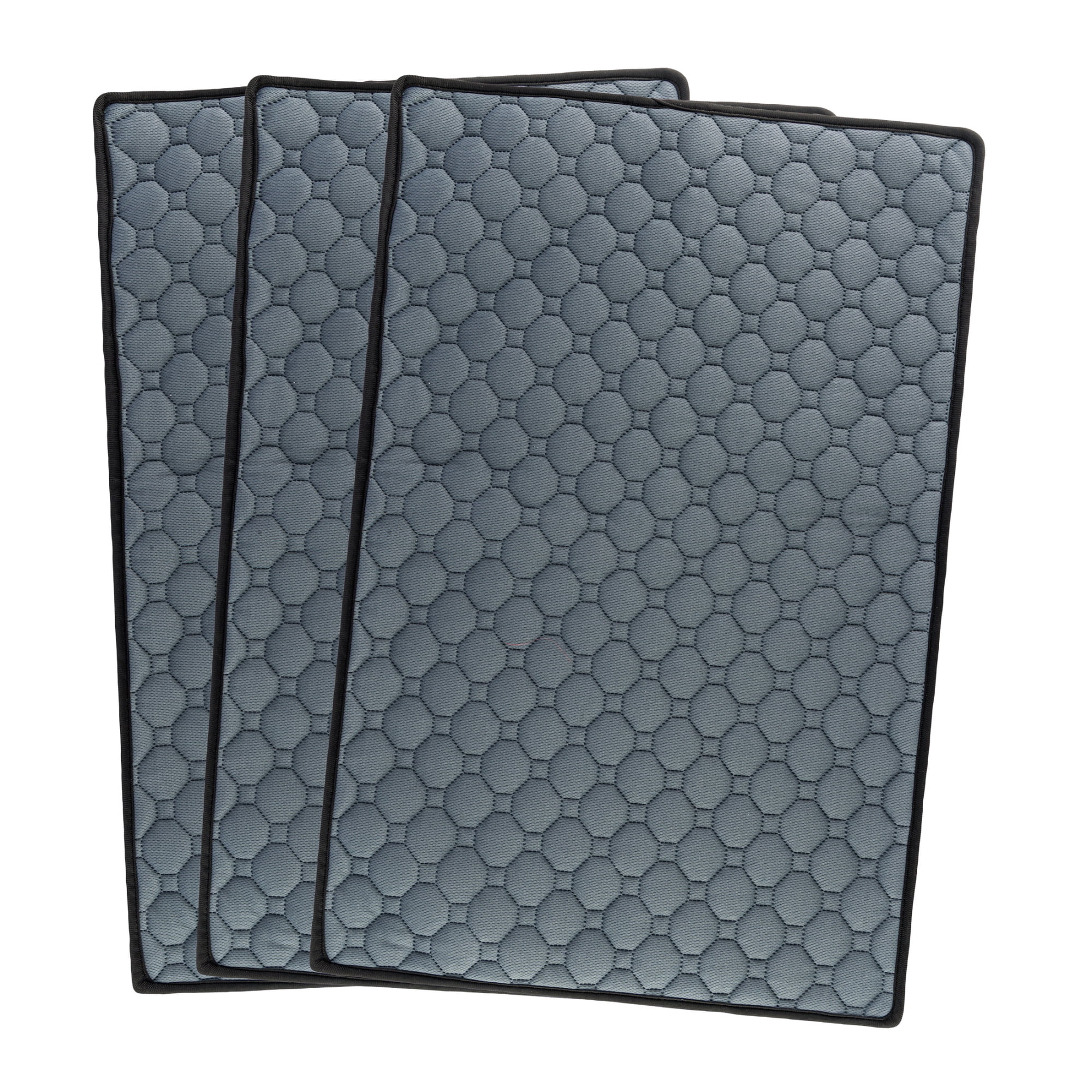 PETMAKER 27.87”x18” Washable Pee Pads for Dogs 3-Pack, For PETMAKER Dog Grass Tray Systems