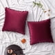 thumbnail image 1 of 2 fundas de almohada con forma de bola de color sólido, color marrón rojizo, 45 x 45 Xemadio LRWJ223-40, 1 of 6