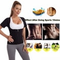thumbnail image 4 of Aosijia Women Slimming Hot Corset Sauna Sweat Shirts Waist Trainer Vest for Weight Loss Gym Workout Body Shaper Top Shirt 4XL/5XL, 4 of 13