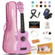 thumbnail image 1 of ADM Ukelele para principiantes Kit de ukelele de madera hawaiana para niños, adultos, estudiantes principiantes, paquete de ukelele profesional con lecciones gratuitas, correa para bolsa de concierto,, 1 of 5