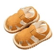 thumbnail image 2 of Lixiuxyad Male And Female 0 2 Who Learn To Walk Are Called Shoes. Soft Soled Non And Toe Sports Shoes Flat Sandals Sizes 5.5(Toddler 9-12 Months), 2 of 6