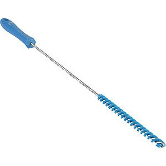 Vikan Ø0.4" Tube Brush- Stiff - Blue (9 Units)