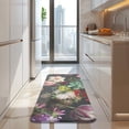 thumbnail image 4 of Pioneer Flower Floral Print Pattern Kitchen Rug Mat,Kitchen Runner Rugs Non Skid Washable,Decorative Kitchen Floor Mats for Kitchen,Sink,Laundry,17"x47.2", 4 of 7
