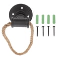 thumbnail image 3 of LOLIPPYY Black Vintage Rope Style Cabinet Handles for Home Furniture, Set of 3 Drawer Pulls, 3 of 8