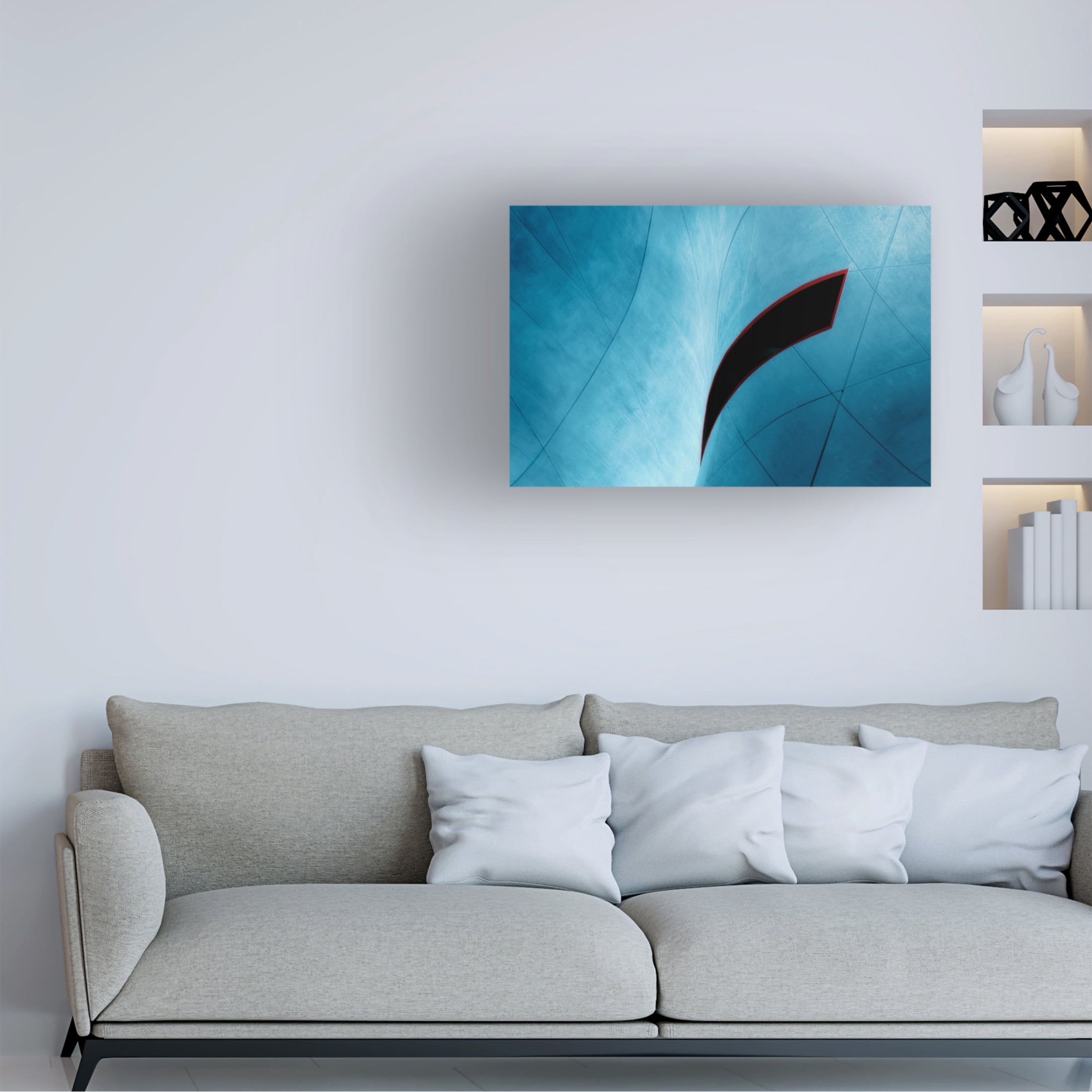 Canvas Wall Art - Marc Huybrighs 'Blind Vision' Wall Art for Living Room, Bedroom, or Office D?cor by Trademark Fine Art - 19 x 12 Inches