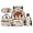 Cute Dachshund Dog, variant on Yspwyqan Backpack Set with Lunch Box Pencil Case Girls, 17 Inch 600D Polyester Lightweight Bookbags Large Capacity Musical Rainbow Cat Bag for School Elementary Middle