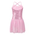 thumbnail image 2 of iEFiEL Cute Sequin Camisole Leotard Dress Ballet Dancewear for Little Girls Kids, 2 of 5