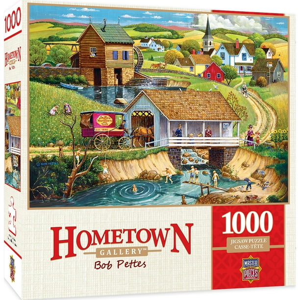 MasterPieces Hometown Gallery Last Swim of Summer 1000 Piece Jigsaw