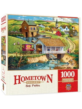 MasterPieces Hometown Gallery Last Swim of Summer - 1000 Piece Jigsaw Puzzle