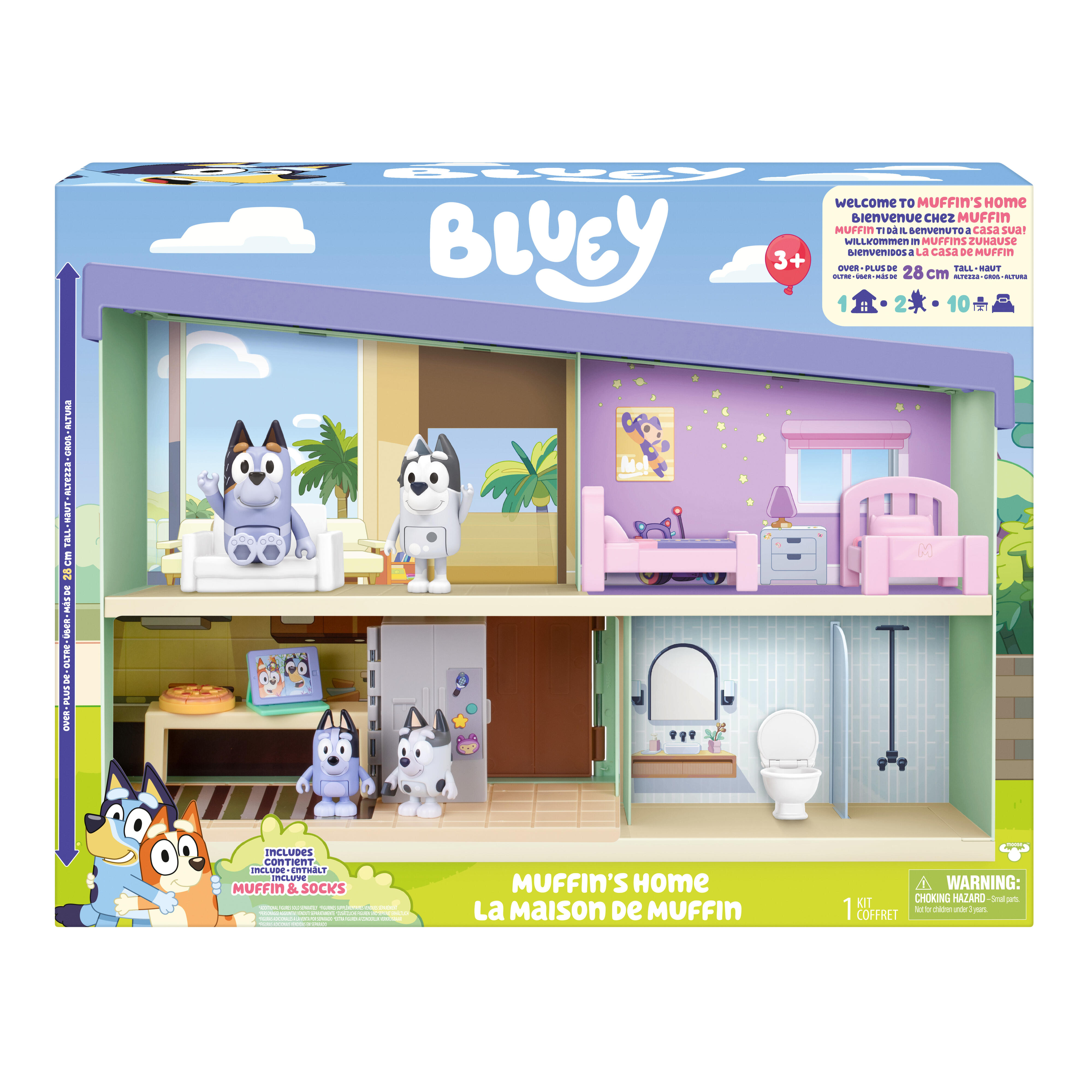 Bluey Muffin's Home Playset with Exclusive Figures photo 4