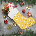 thumbnail image 6 of Coolnut Ducks Kawaii Christmas Stockings, Christmas Presonalized Large Stocking Sock, Set of 2 Xmas Party Winter Decor Candy Bag Family Holiday Gift, 17.7 Inch, 6 of 7