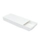 thumbnail image 1 of Injueey Cajón de escritorio deslizable, solución de almacenamiento debajo del escritorio multiusos, caja deslizante de cajón resistente y Almacenamiento y organización del hogar blanco, 1 of 6
