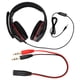 thumbnail image 2 of Auriculares de auriculares de Juegos competitivos de 3.5 mm Coneuriculares con cable de micrófono para negros+ rojo, 2 of 7