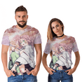 thumbnail image 7 of Demon Slayer Summer T Shirts Comfort Print Kamado Nezuko Tee Christma Gift, 7 of 7