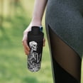 thumbnail image 6 of Cauagu Gothic Skull Floral Art Print 18oz Vacuum Insulated Stainless Steel Water Bottle,Coffee Travel Mug Spill Proof with Lid,Thermos Cup for Keep Hot/Ice Water Drinks, 6 of 7