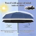 thumbnail image 5 of Sun Umbrella UV Protection Upf 50+, Compact Portable Travel Parasol, Windproof and Waterproof Folding Sun and Rain Small Umbrella for Walking, 5 of 6