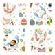 thumbnail image 1 of Toystoory 4 Uds ventana de dibujos animados pegatina electrostática reutilizable diseño de Pascua suministro Mural calcomanías de pared de Kits de decoración para fiestas, 1 of 6