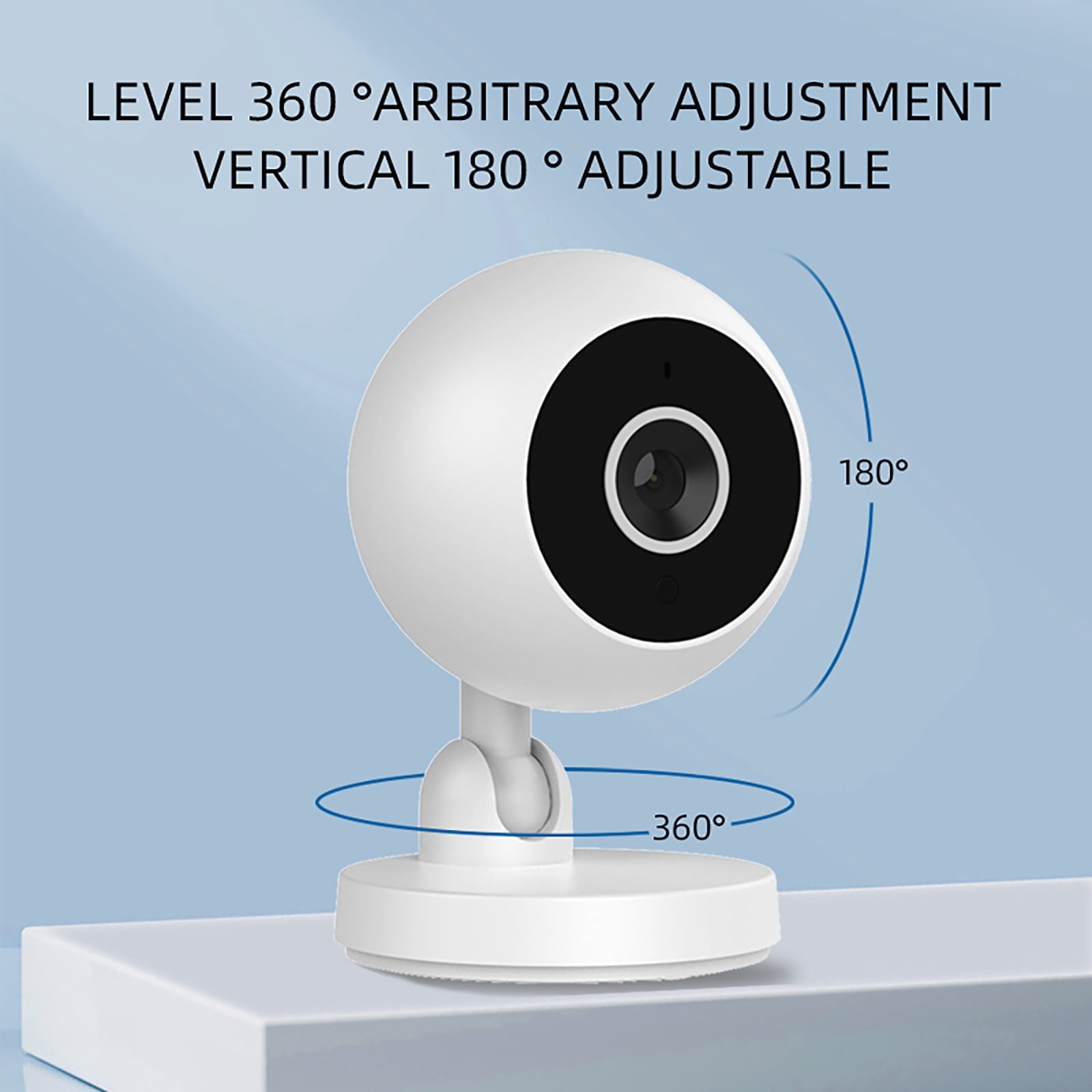 Up to 50% off! YOHOME Camera WiFi Baby Monitor 1080P Indoor A I Tracking Audio Video Surveillance Smart 2pc