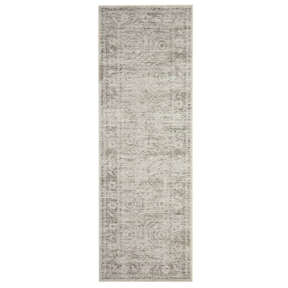Washable Rugs 2x6 Runner Rugs for Living Room,Vintage Distressed Non-Slip Soft Faux Carpet for Entryway Bathroom Bedroom