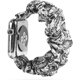 thumbnail image 1 of Heytea Compatible con Apple Watch Series 7 41 mm Scrunchie Band, Bandas elásticas estampadas suaves para Apple Watch Series 7/se/6/5/4/3/2/1 38 mm 40 mm 41 mm, 1 of 5