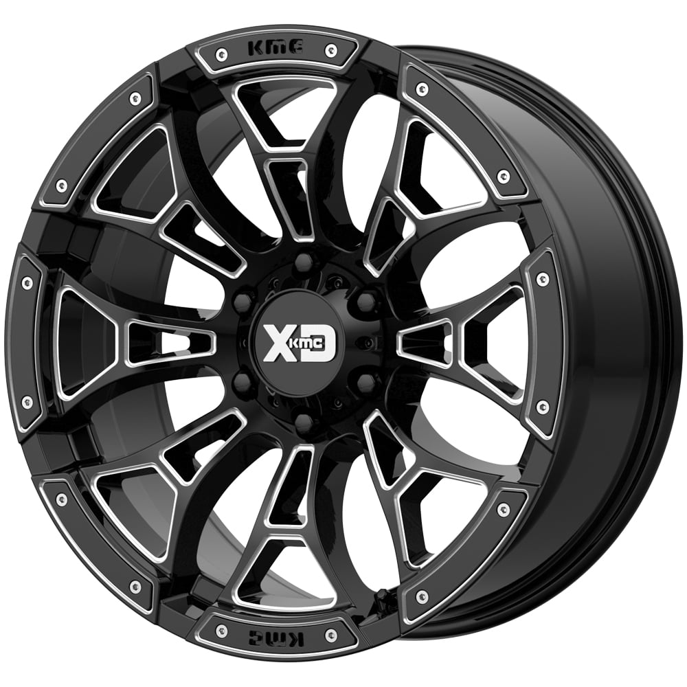 XD Series XD841 Boneyard 20x9 6x135 +0mm Black/Milled Wheel Rim 20