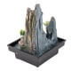 thumbnail image 3 of Fuentes De Mesa De Interior Desk Desk Rockery Decoratopns Fuente De Escritorio De Resina Ambiental Relajación Con Atomizador Y Luz Para La Oficina En Casa, 3 of 7