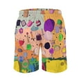 thumbnail image 3 of Battle for Dream Island BFDI Mens Board Shorts Quick Dry Swim Trunk Lightweight Soft Swimsuit Bathing Suit for Boys 3XL, 3 of 8