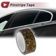 thumbnail image 3 of Cinta de rayas Unique Bargains 40mmx8.5m Patrón Forjado Calcomanías de Rayas para Coche, Motocicleta y Carreras de Barcos, Stickers DIY Tono Dorado Mate 1 Pcs, 3 of 7