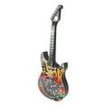 thumbnail image 2 of Guitar Decorative Wall Clock, Battery Powered Time Accurate Guitar Wall Clock Drop Resistant Simulation  For Desktop For Home 5680 Guitar,5680CC Guitar With Stand, 2 of 8