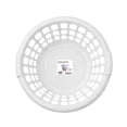 thumbnail image 6 of Starplast 1 Bushel Round Laundry Basket, White Plastic, 6 of 10