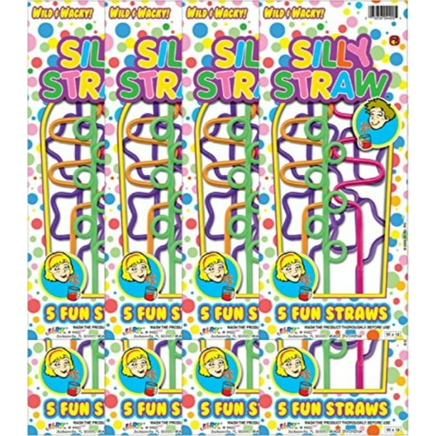 jaru silly straw bundle pack (5 pack)