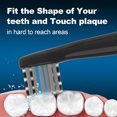 thumbnail image 2 of FEIHEAD Replacement Toothbrush Heads for Colgate Hum Connected Smart Battery Electric Toothbrush Head 8 Pack Black, 2 of 5