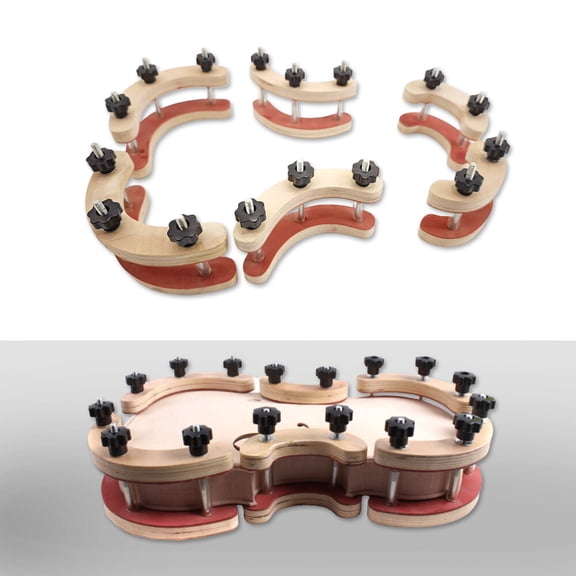 1set Glue violin clamps Glue violin body set up violin making tools