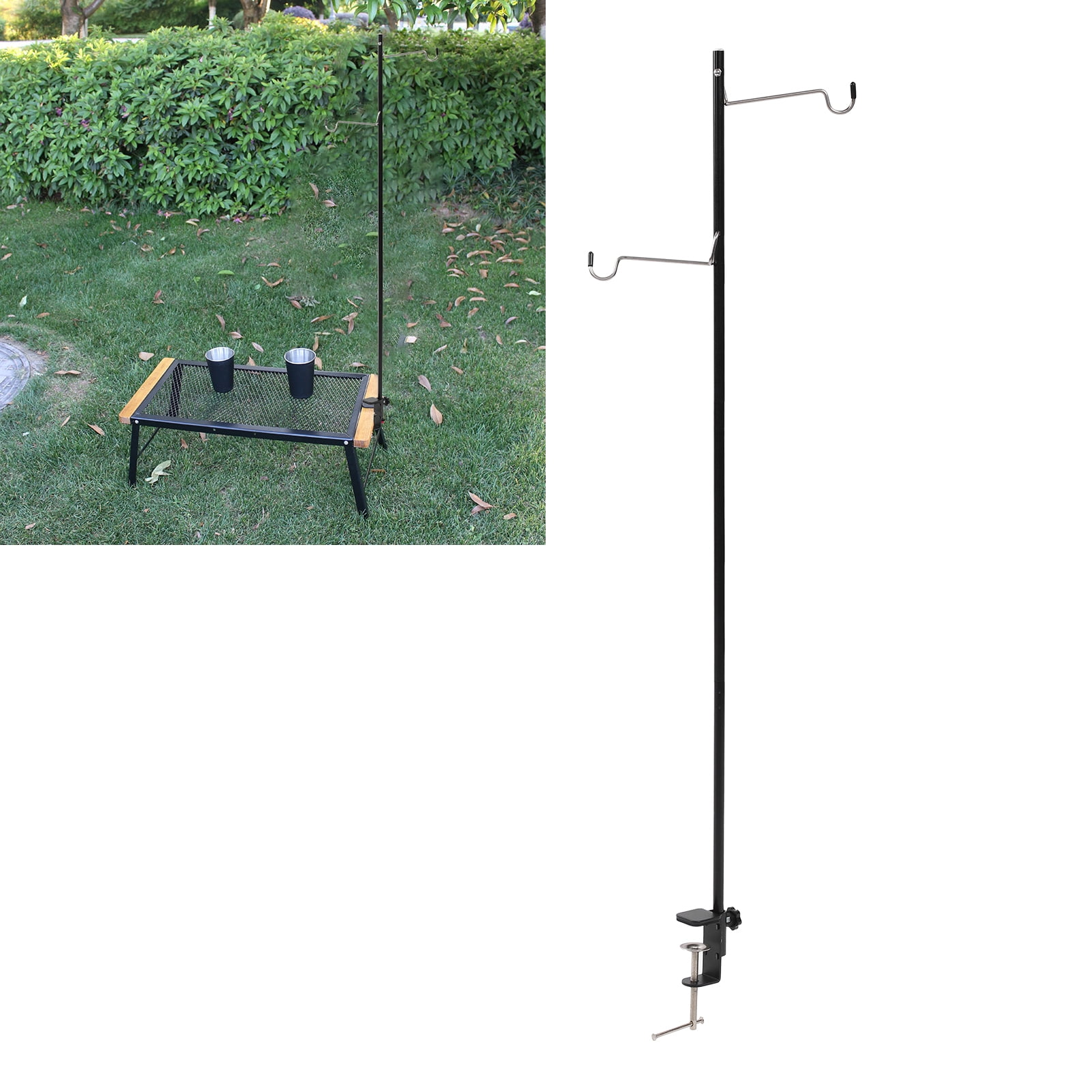 Spptty Camping Lantern Stand,Camping Lantern Stand Portable Lamp Pole