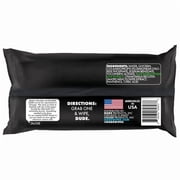 Dude Wipes Resealable Top Fragrance Free Flushable Wet Wipes, Unscented, 60 Wipes