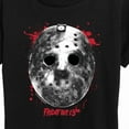 thumbnail image 3 of Jason Mask - Women's Short Sleeve Graphic T-Shirt - Friday The 13Th, 3 of 5