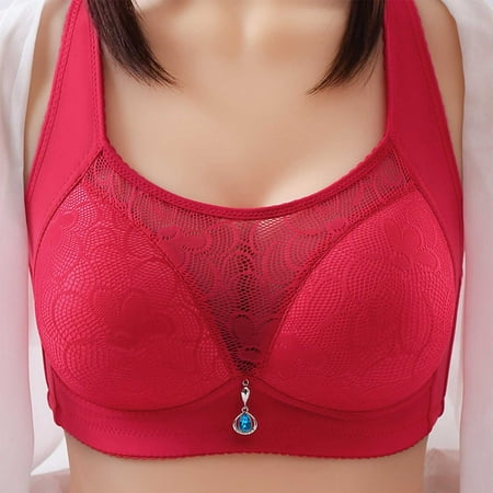 

Meichang Womens Bras Plus Size Lift T-shirt Bras Seamless Comfortable Bralettes Stretch Breathable Full Figure Bras
