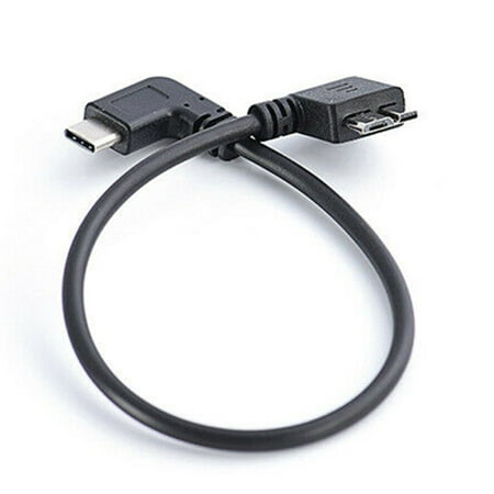 død Donation Danser BX Angle USB 3.1 Type-C To USB 3.0 Micro B Cable Connector Data Cable 90  Degrees | Walmart Canada