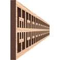 thumbnail image 3 of Ekena Millwork 46 3/8"W x 4"H x 3/8"T Cambridge Fretwork Moulding, Red Oak, 3 of 13