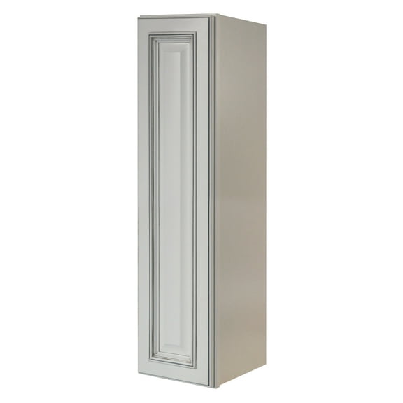Sunny Wood Rlw0936-A Riley 9" Wide X 36" High Single Door Wall Cabinet - White