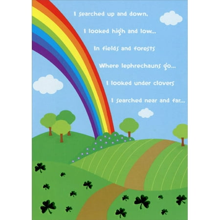 Funny St Patricks Day Card - Designer Greetings Searched Up and Down Funny St. Patrick's Day Card