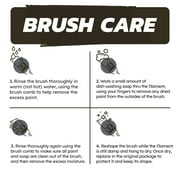 Better 1 in. Blended Polyester Angle Paint Brush