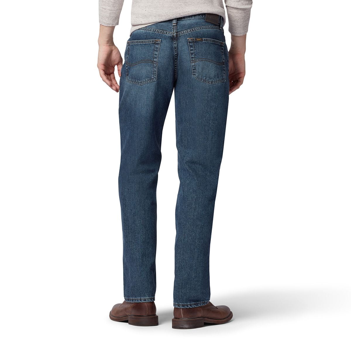 Lee Men's Relaxed Fit Straight Leg Jeans