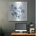 thumbnail image 5 of Luxe Metal Art 'Secret Garden Bouquet II Blue Light' by Katrina Pete, Metal Wall Art, 24"x24", 5 of 9