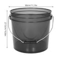 thumbnail image 2 of GOOHOCHY Car Wash Buckets Black Rectangular Bucket For Outdoor Activities 1Pcs, 2 of 8