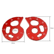 Red CNC Chain Adjuster For Honda CRF150F/230L/CRM250/XR Series